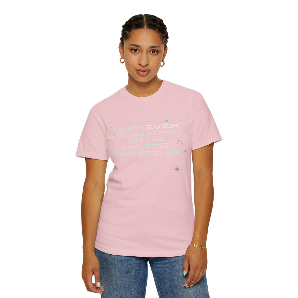 Whatever Universe T-Shirt — Pastel Space Graphic Tee