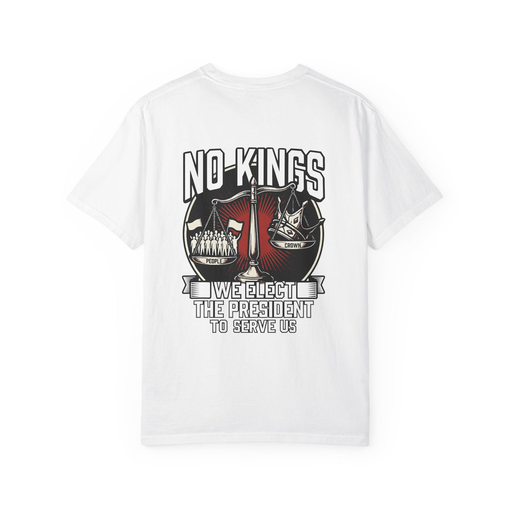 No Kings (Front & Back Printed) —  Protest Graphic Tee