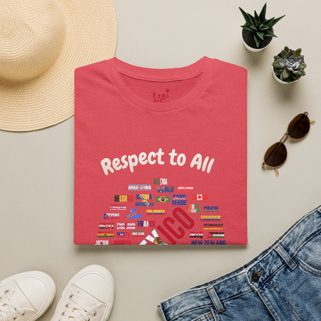Mexico Fan Soccer Tee | White Text | Lightweight