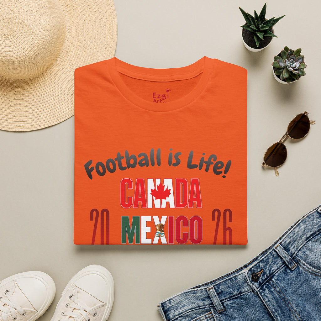 Canada Mexico USA 2026 World Cup | Heaven | Dark Text | Lightweight