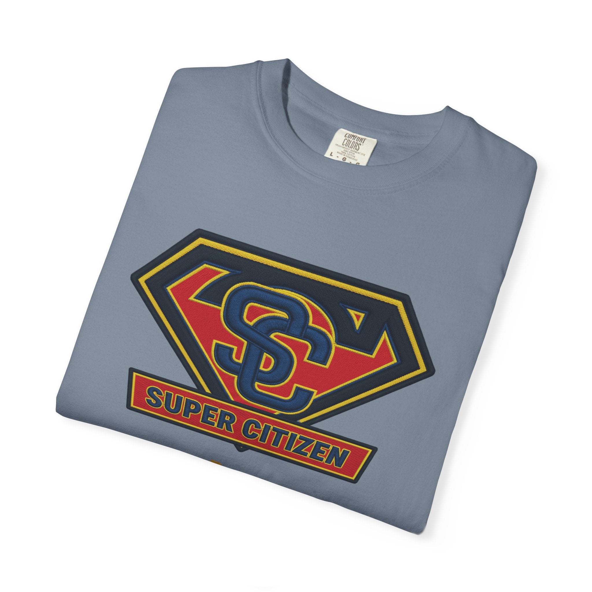 Super Citizen Graphic T-Shirt — "Pays so many taxes" (Yellow text) - A protest tee for everyday people. Regular citizens pay taxes at every step of life—income, purchases, property—while the burden...