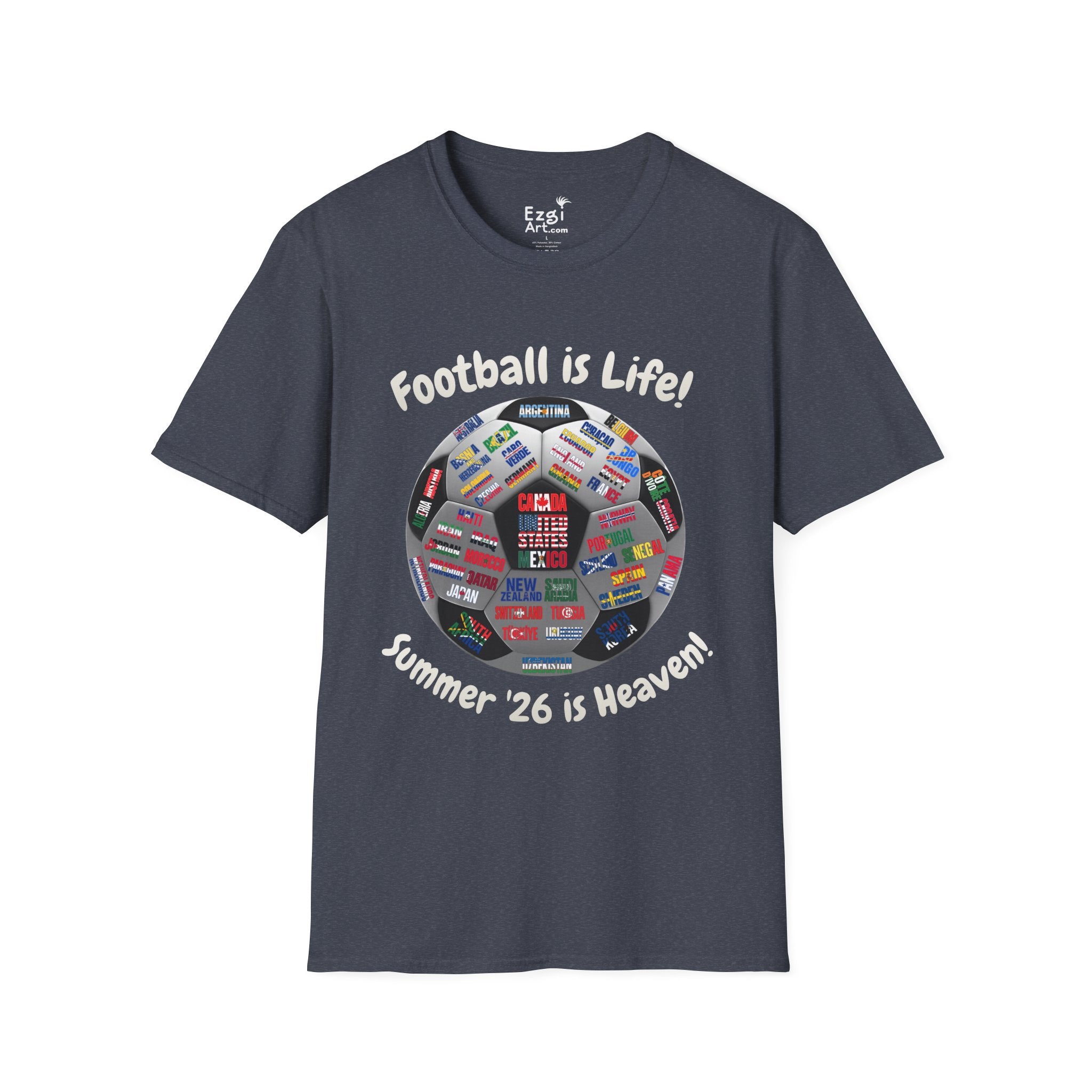 Summer '26 is Heaven | All Teams Ball Design | White Text | Lightweight