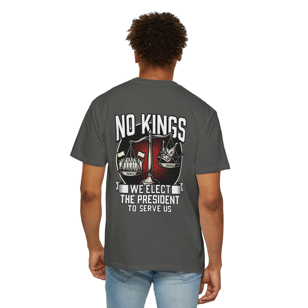 No Kings (Front & Back Printed) —  Protest Graphic Tee