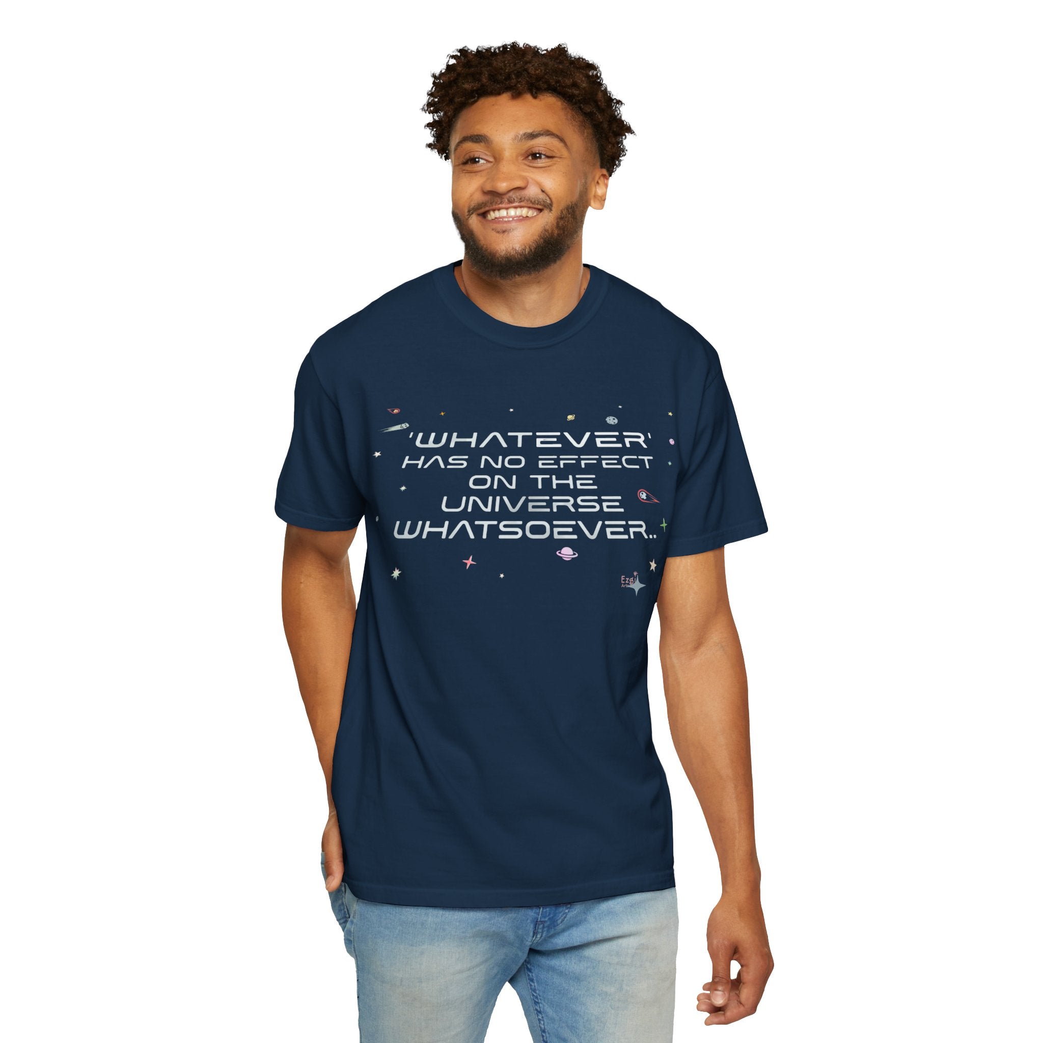 Whatever Universe T-Shirt — Pastel Space Graphic Tee