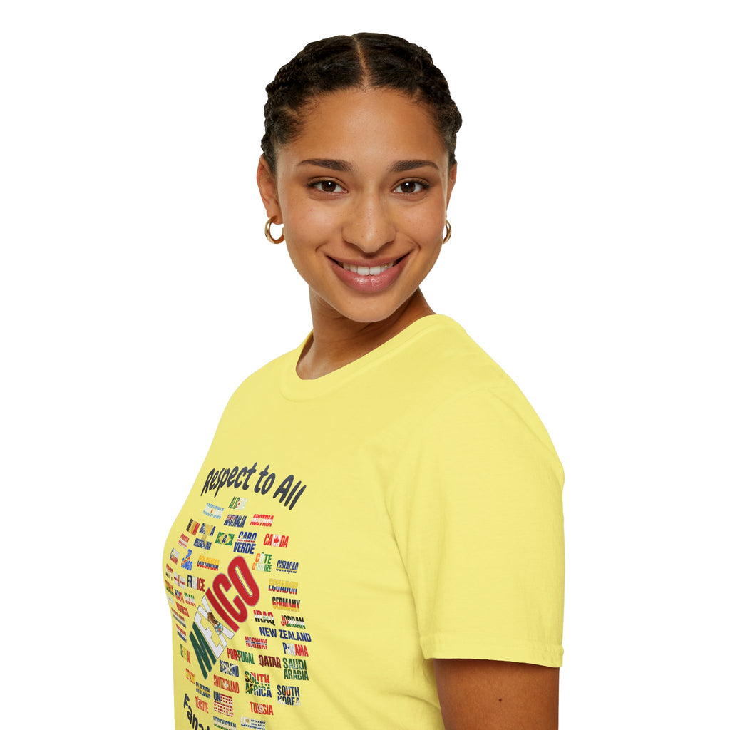 Mexico Fan Soccer Tee | Dark Text | Lightweight