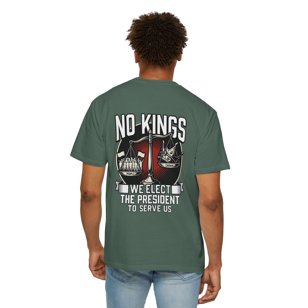 No Kings (Front & Back Printed) —  Protest Graphic Tee