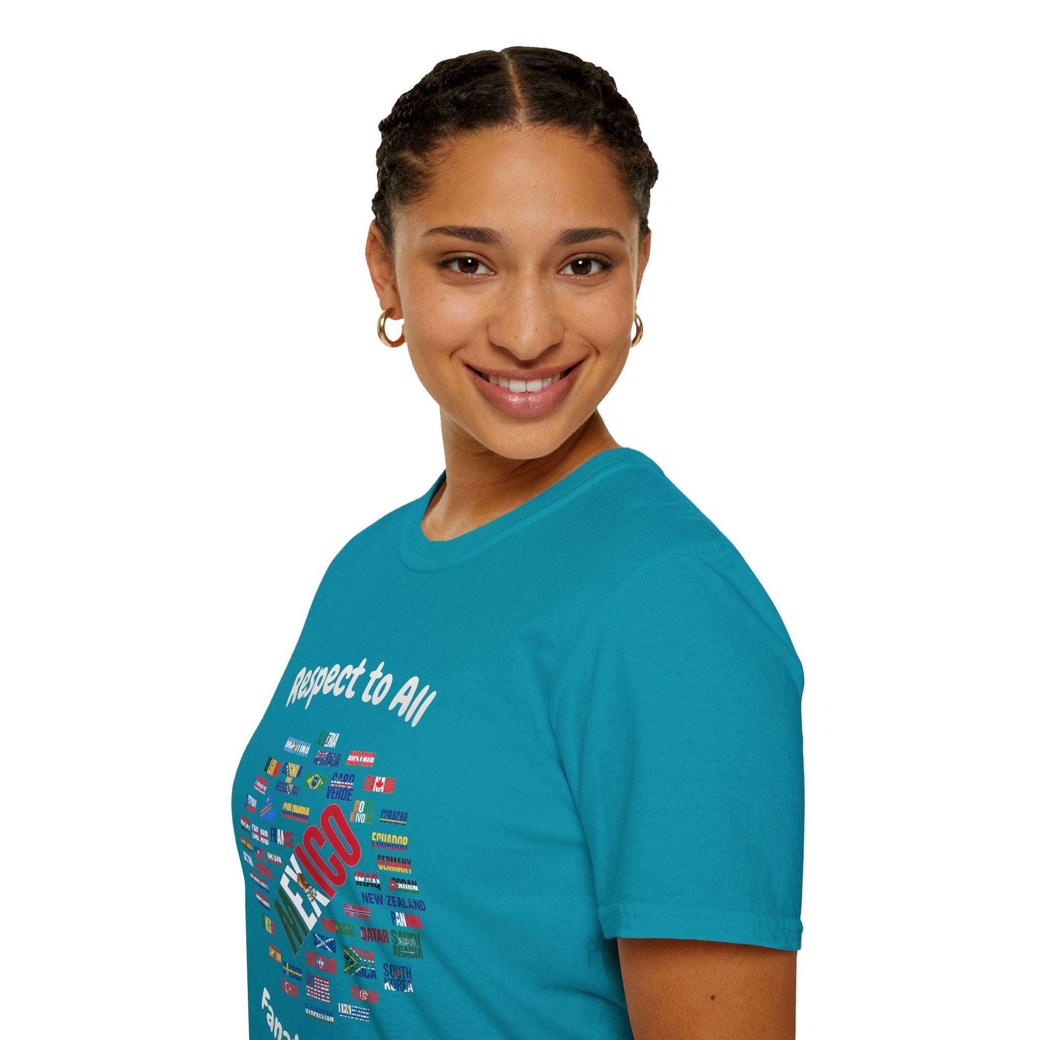 Mexico Fan Soccer Tee | White Text | Lightweight