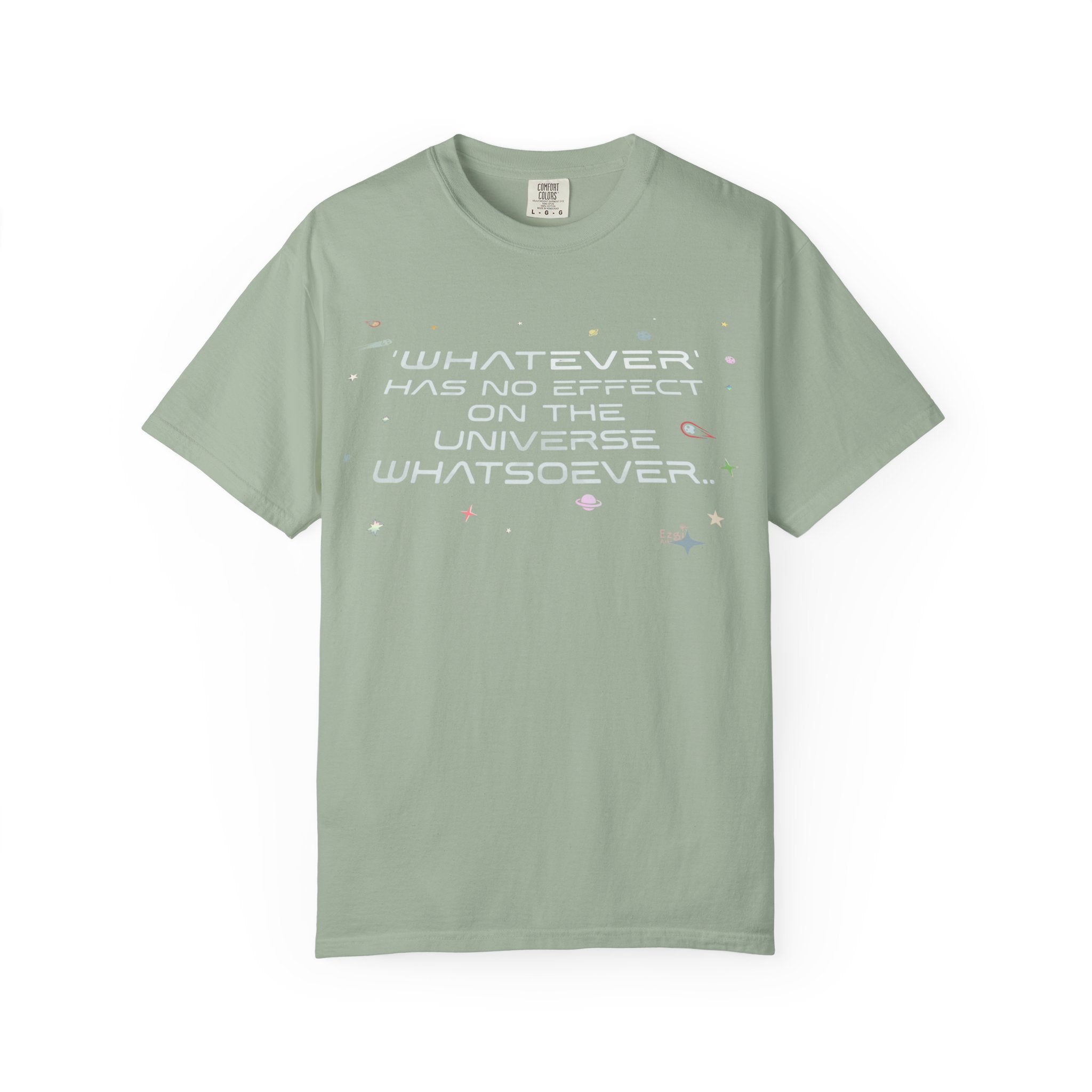 Whatever Universe T-Shirt — Pastel Space Graphic Tee