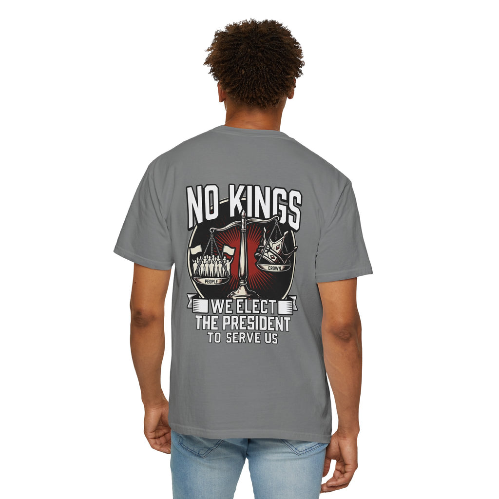 No Kings (Front & Back Printed) —  Protest Graphic Tee