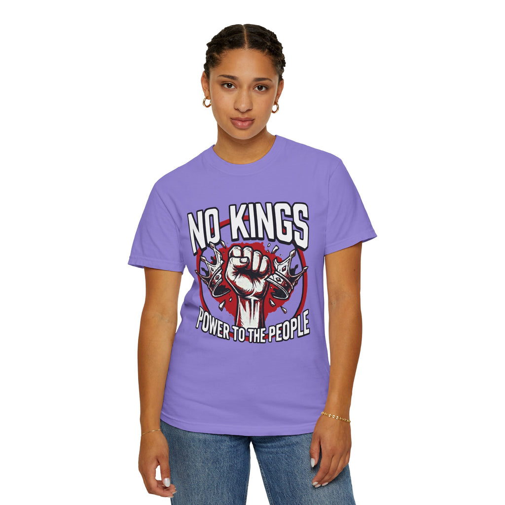 No Kings (Front & Back Printed) —  Protest Graphic Tee