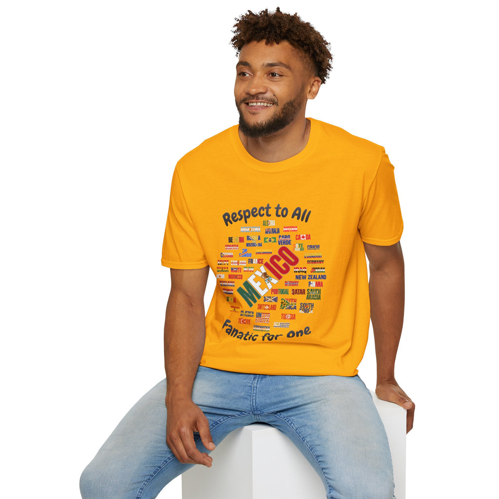 Mexico Fan Soccer Tee | Dark Text | Lightweight