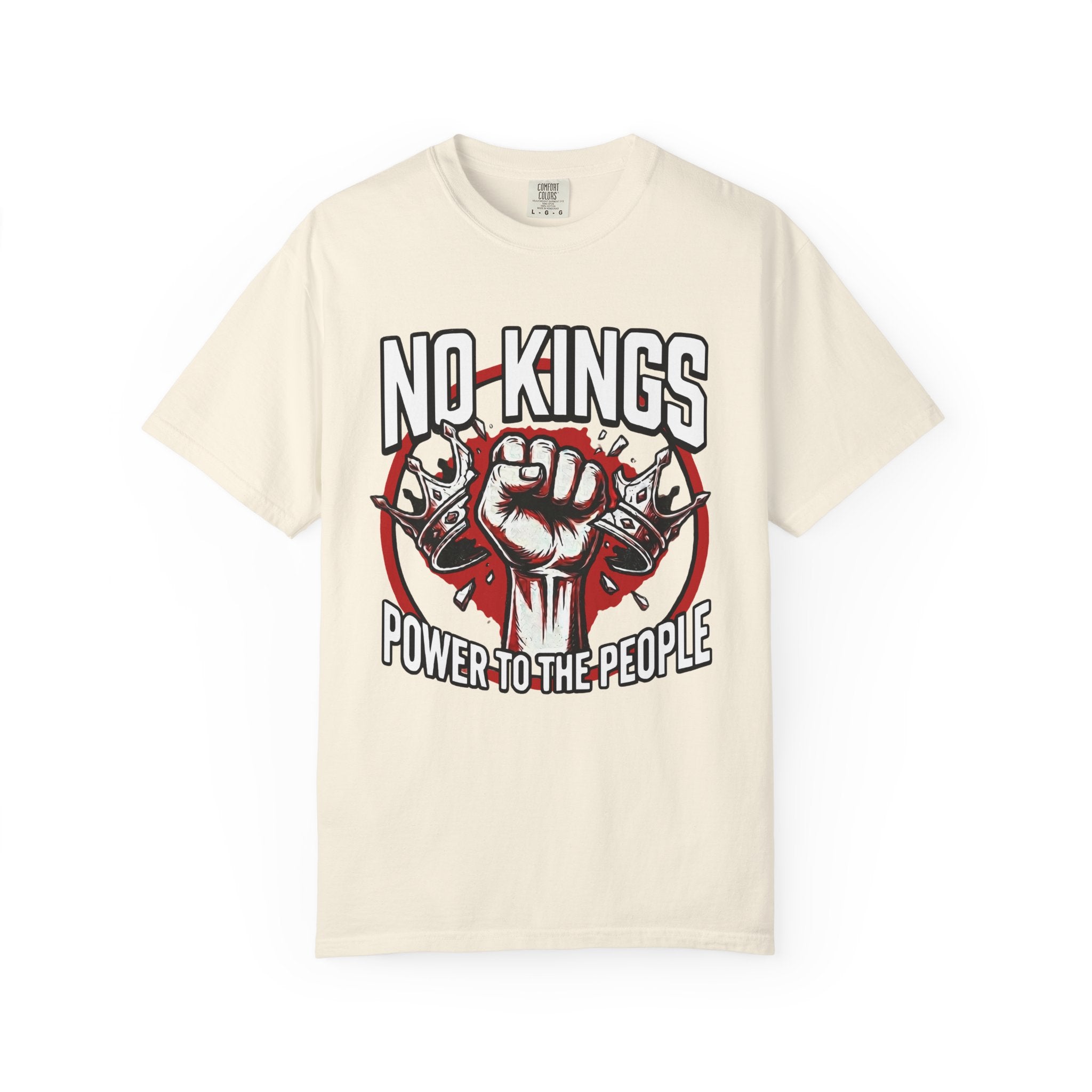 No Kings (Front & Back Printed) —  Protest Graphic Tee