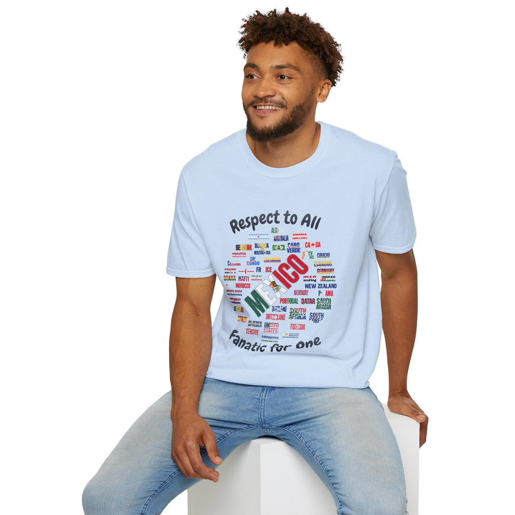 Mexico Fan Soccer Tee | Dark Text | Lightweight
