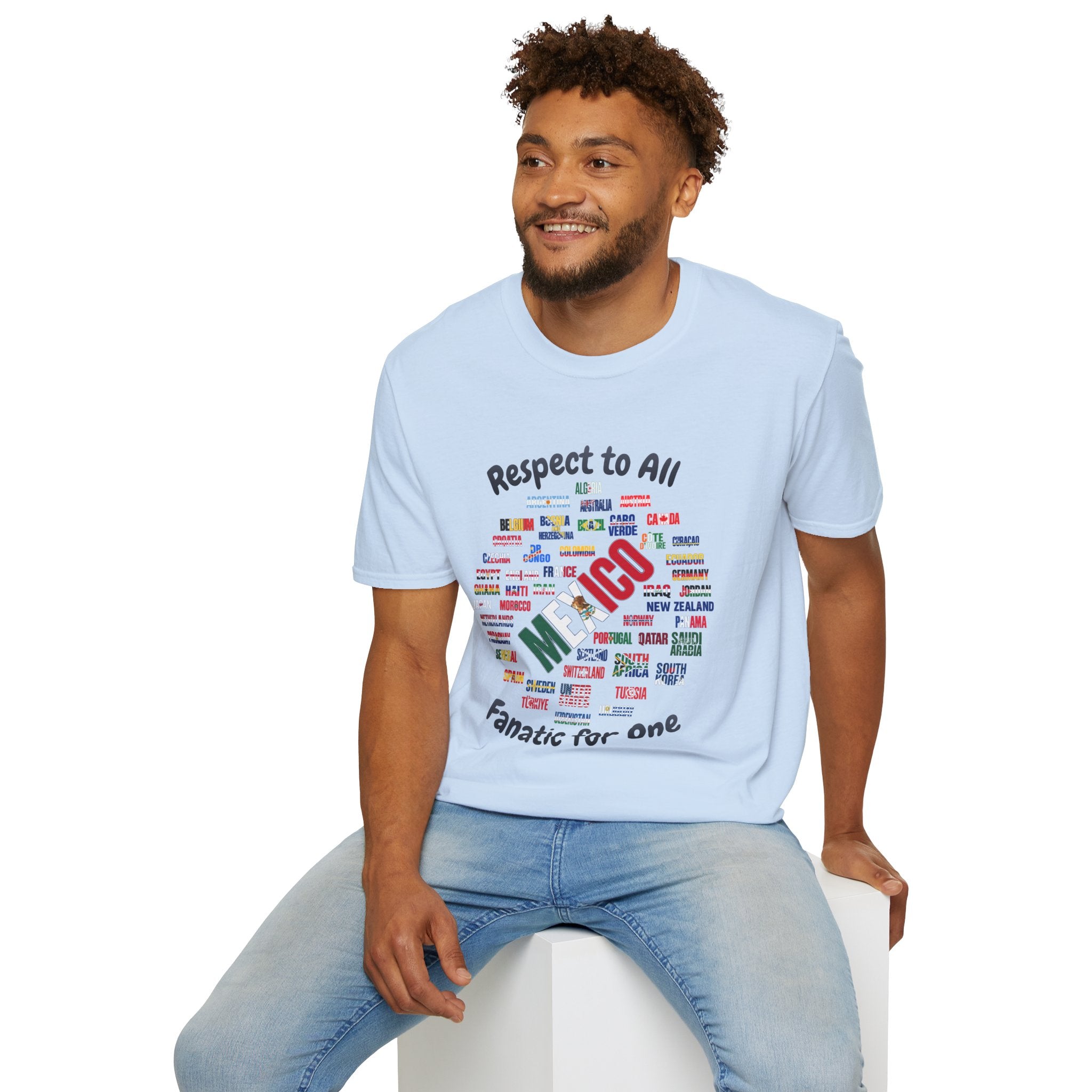 Mexico Fan Soccer Tee | Dark Text | Lightweight