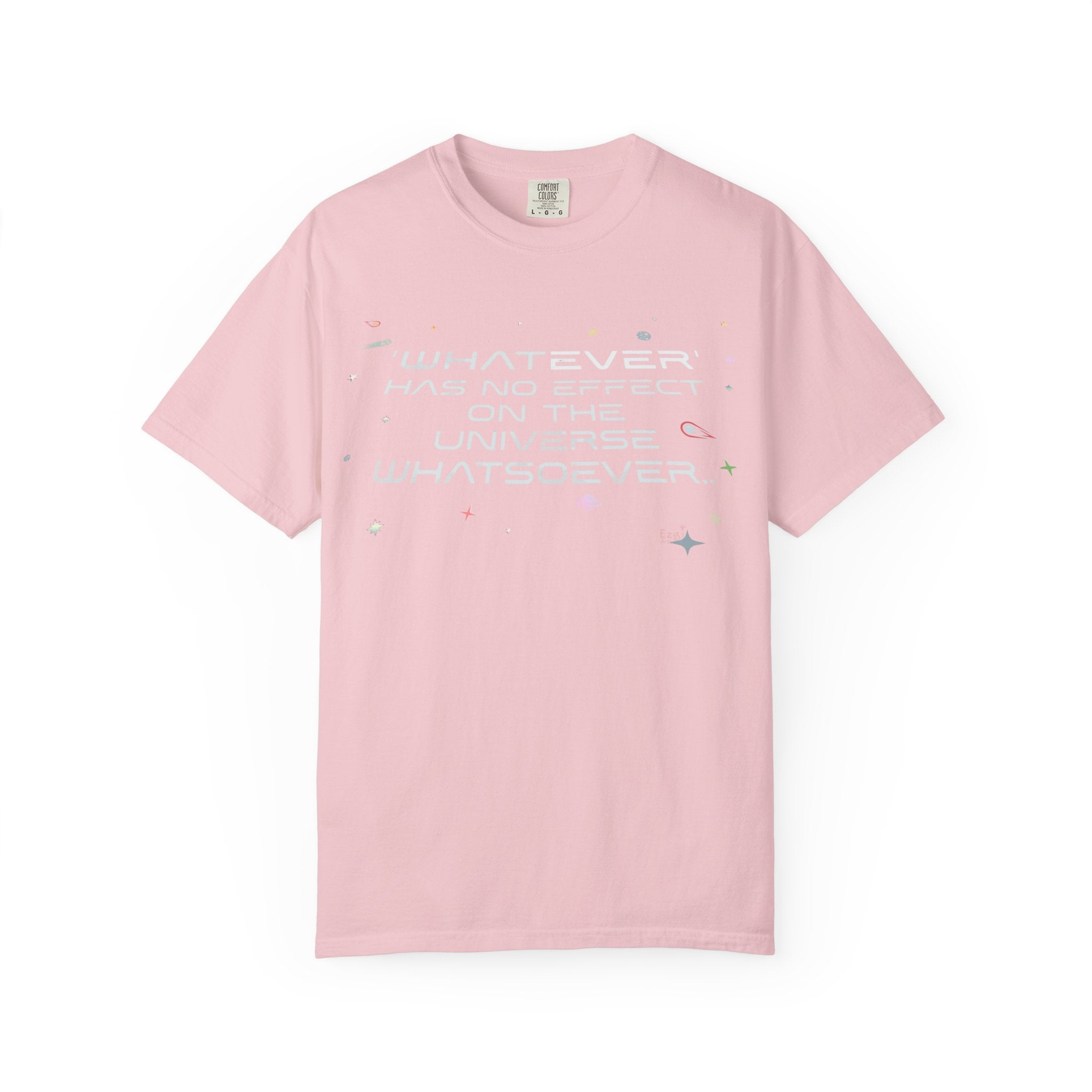 Whatever Universe T-Shirt — Pastel Space Graphic Tee