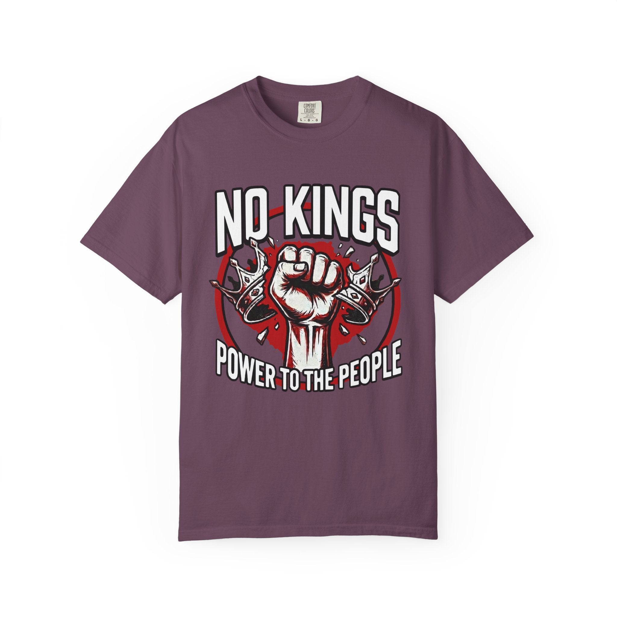No Kings (Front & Back Printed) —  Protest Graphic Tee