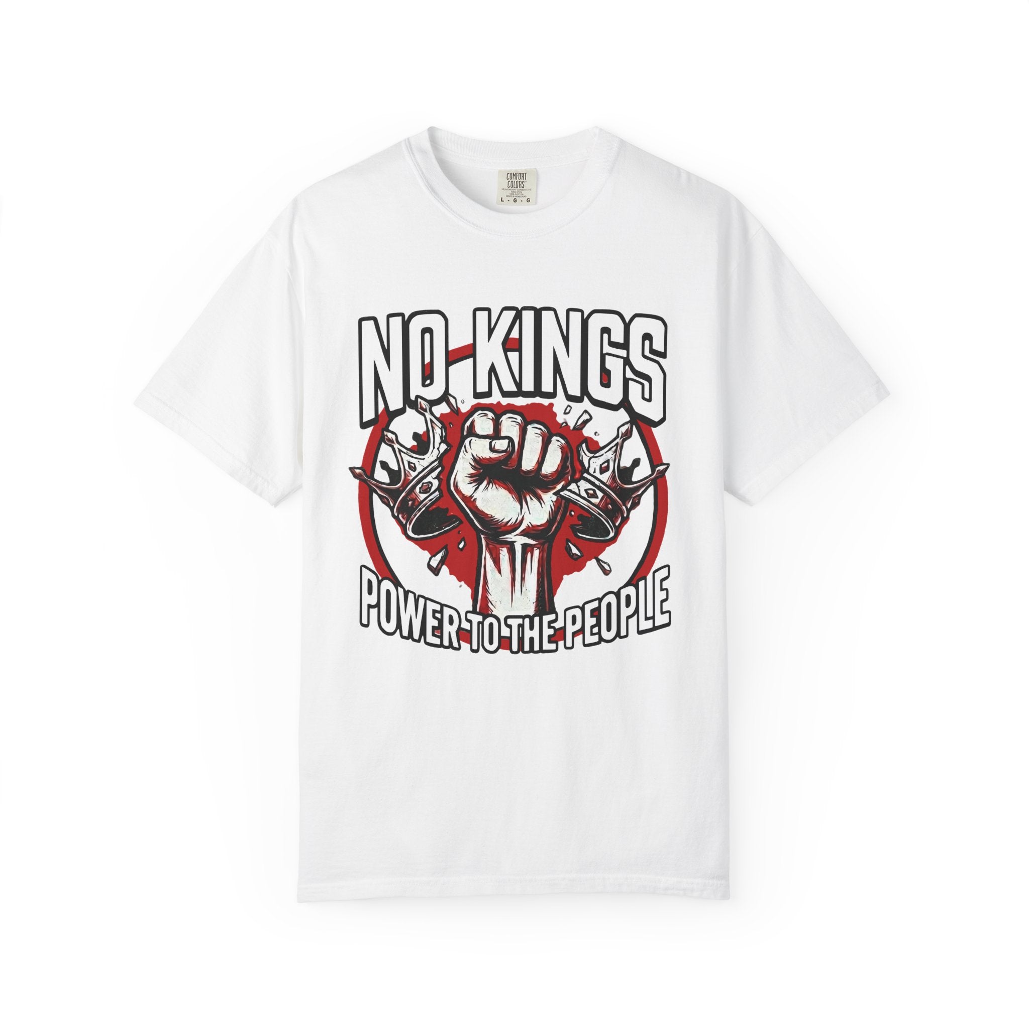 No Kings (Front & Back Printed) —  Protest Graphic Tee