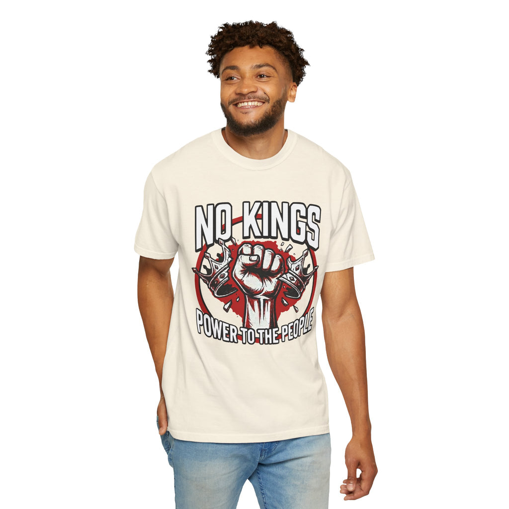 No Kings (Front & Back Printed) —  Protest Graphic Tee