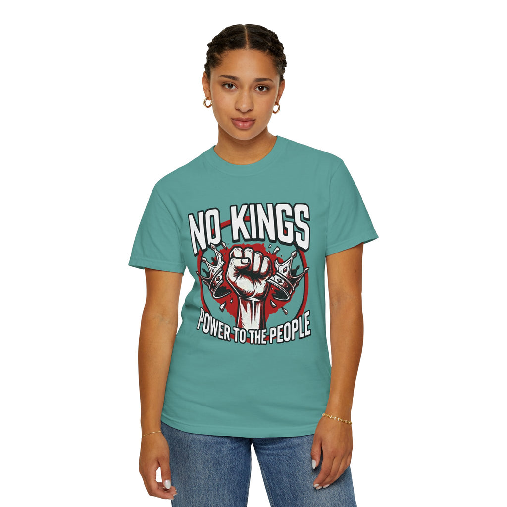 No Kings (Front & Back Printed) —  Protest Graphic Tee