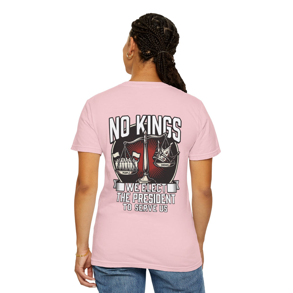 No Kings (Front & Back Printed) —  Protest Graphic Tee