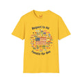 USA Fan Soccer Tee | Dark Text | Lightweight