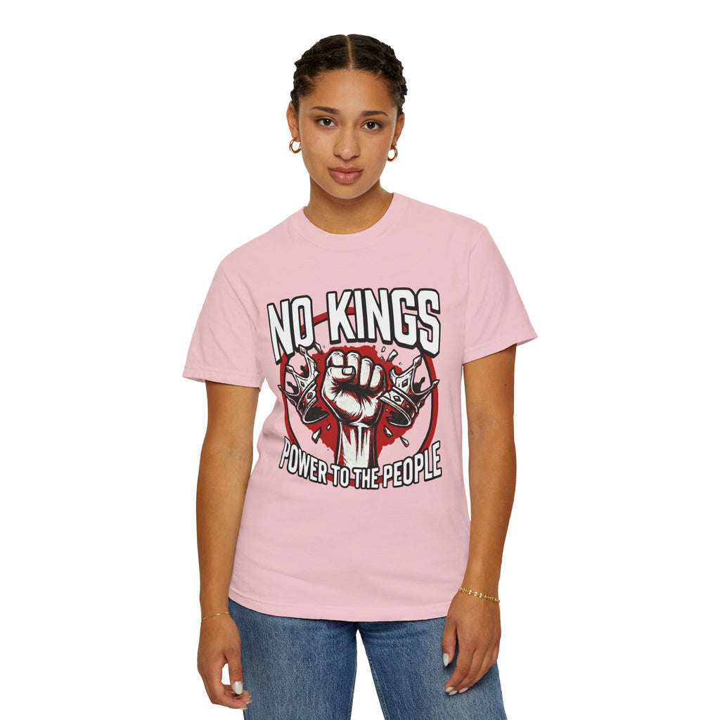 No Kings (Front & Back Printed) —  Protest Graphic Tee