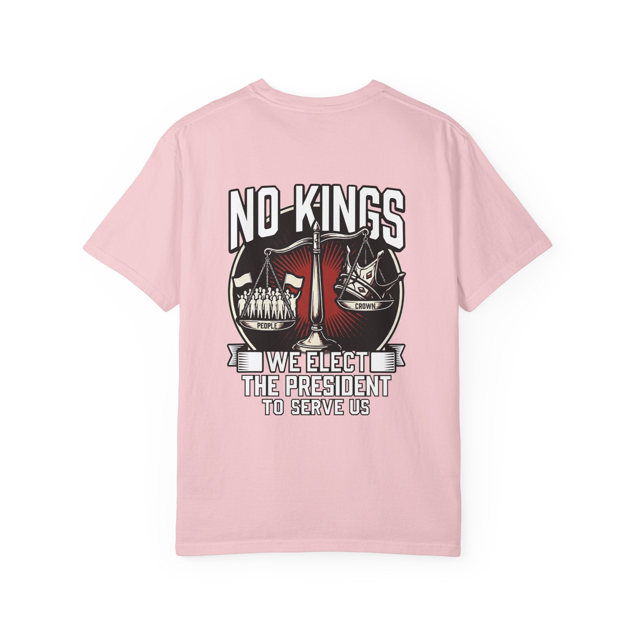 No Kings (Front & Back Printed) —  Protest Graphic Tee