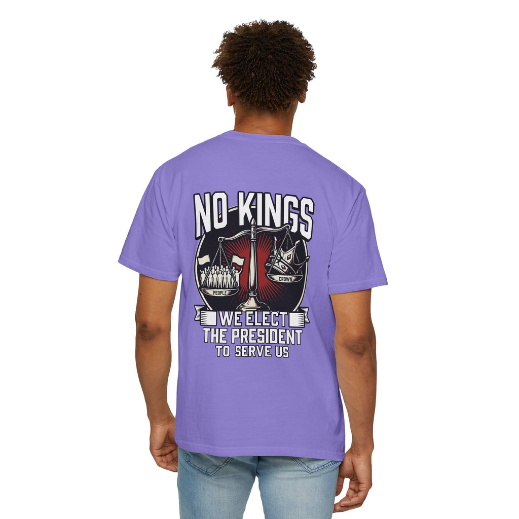 No Kings (Front & Back Printed) —  Protest Graphic Tee
