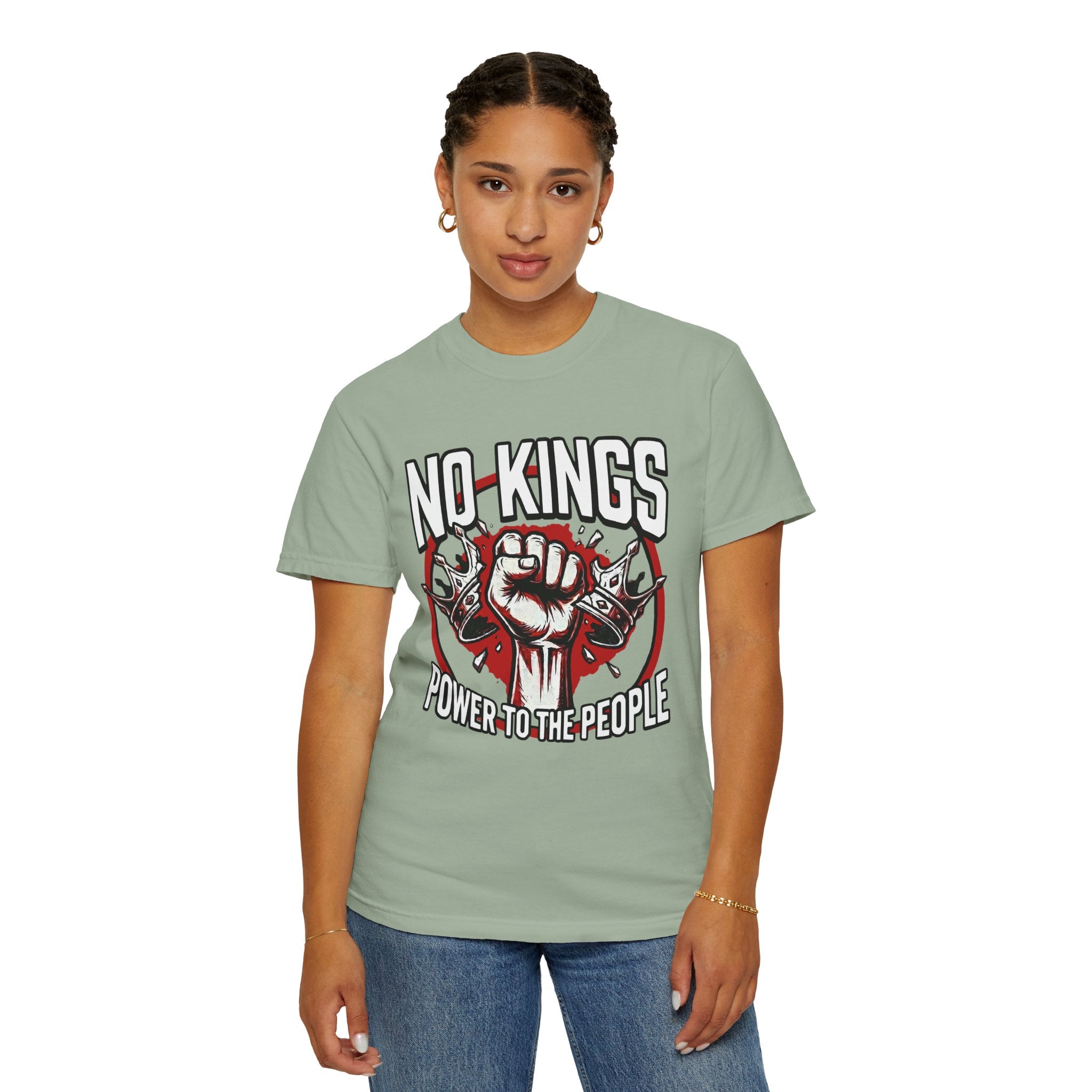 No Kings (Front & Back Printed) —  Protest Graphic Tee