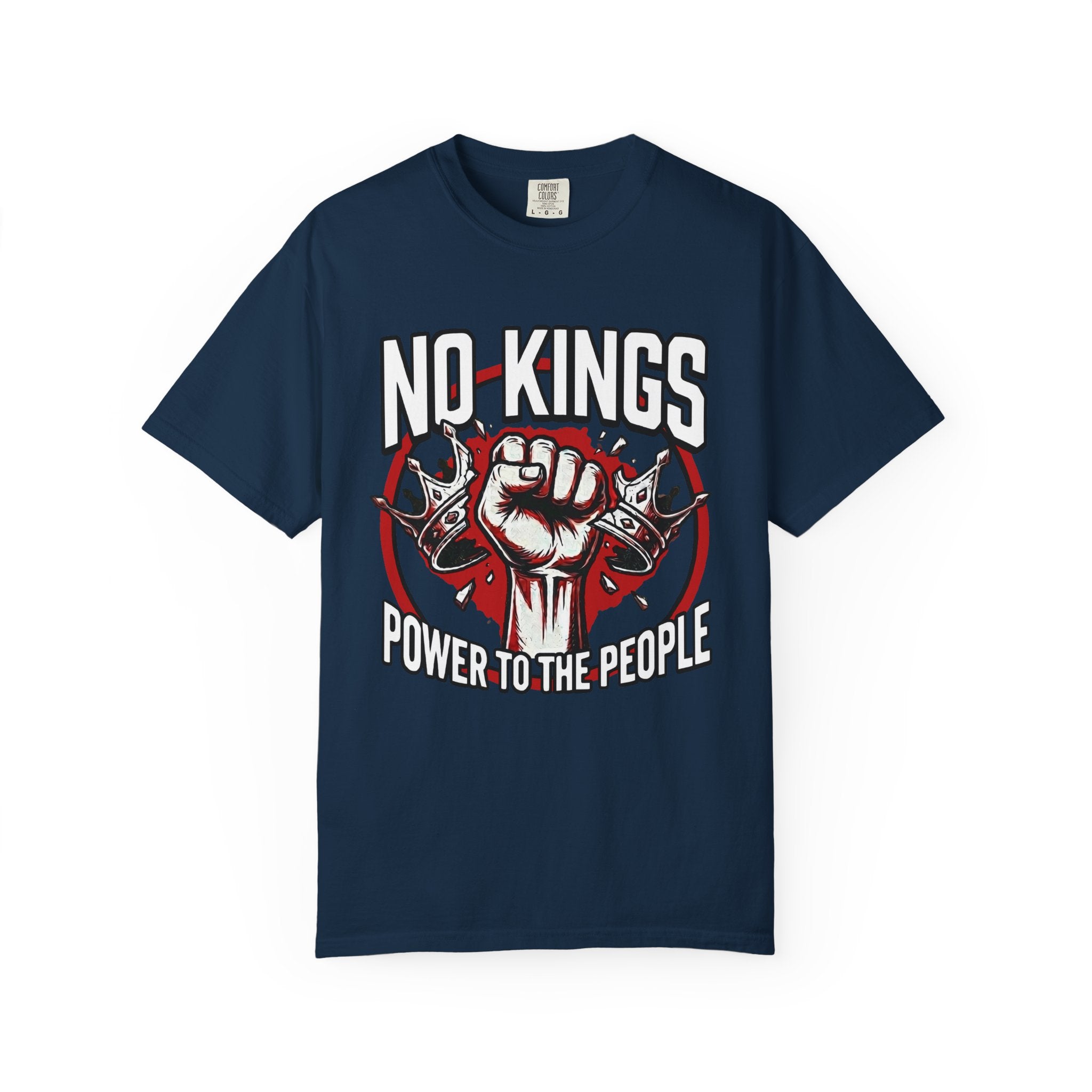 No Kings (Front & Back Printed) —  Protest Graphic Tee