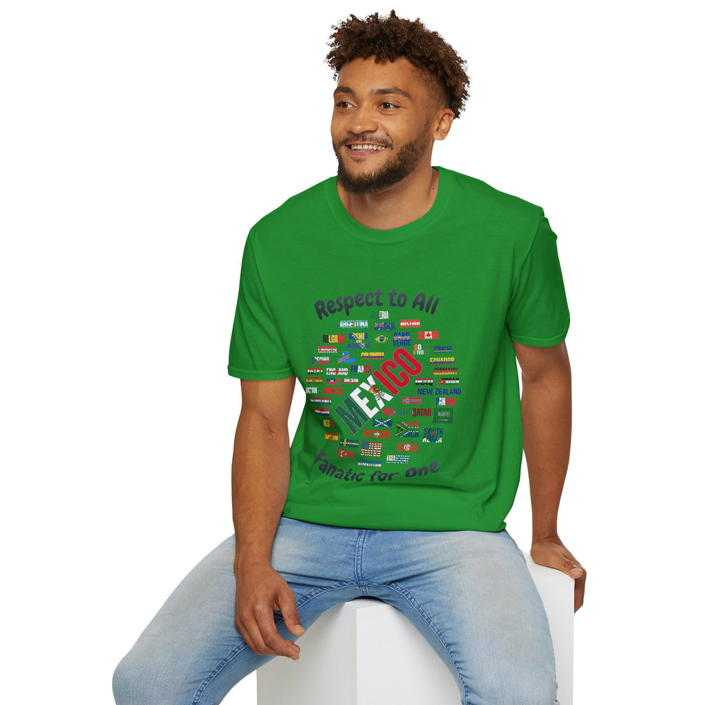 Mexico Fan Soccer Tee | Dark Text | Lightweight