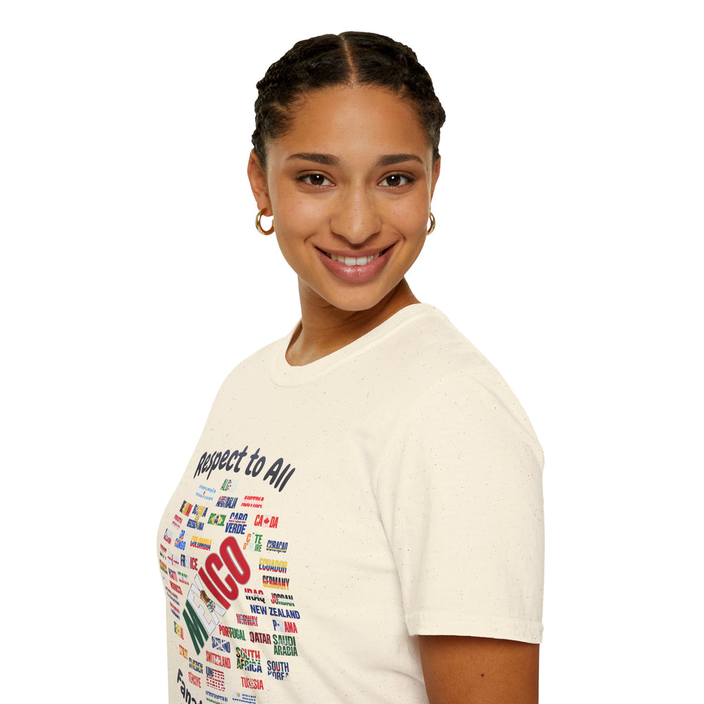 Mexico Fan Soccer Tee | Dark Text | Lightweight