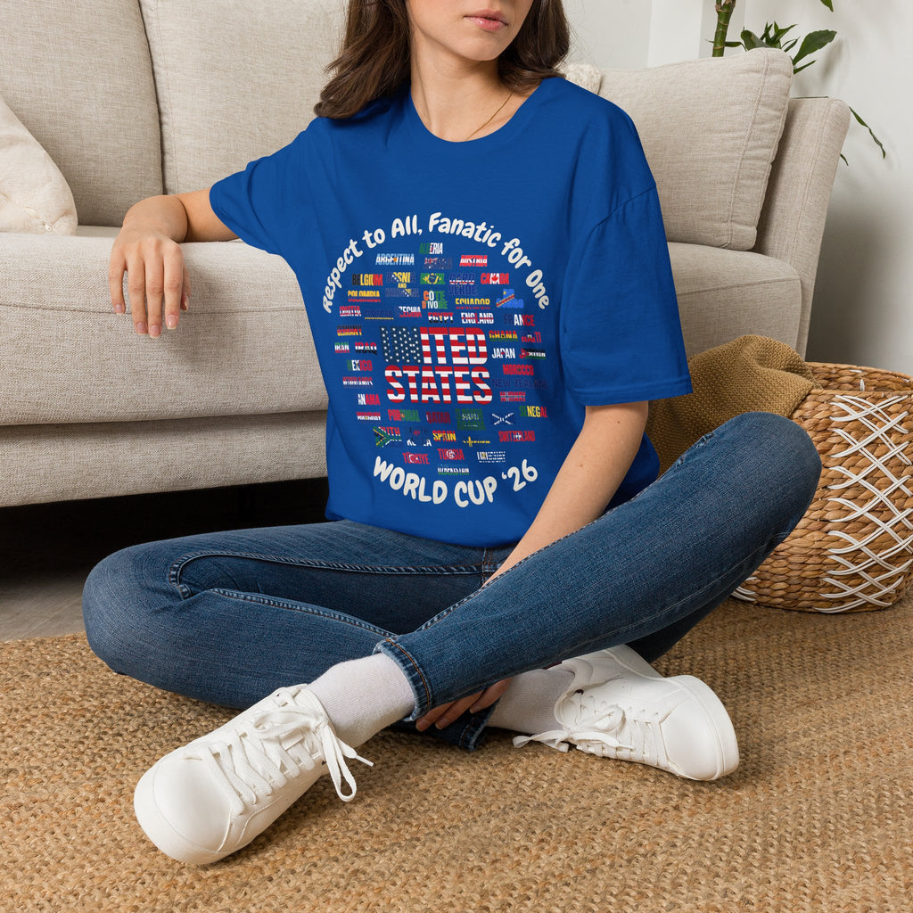 World Cup '26 | USA Fan | White Text | Lightweight