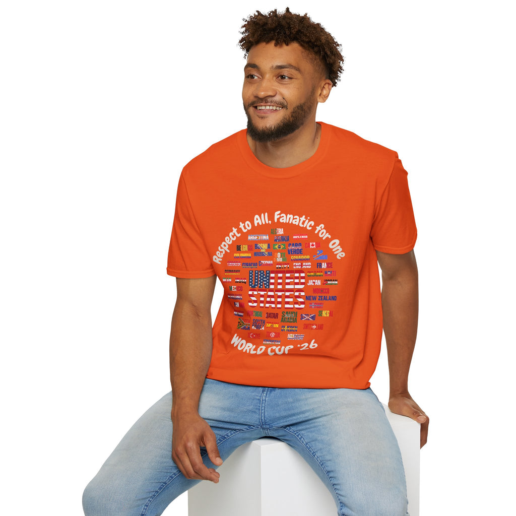 World Cup '26 | USA Fan | White Text | Lightweight