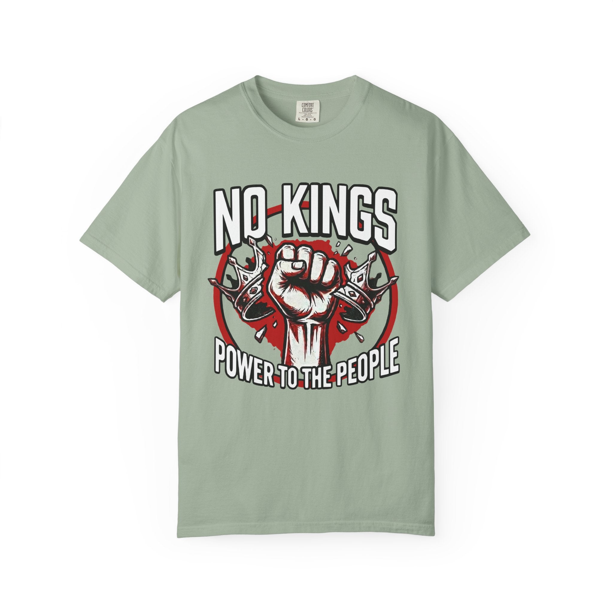 No Kings (Front & Back Printed) —  Protest Graphic Tee