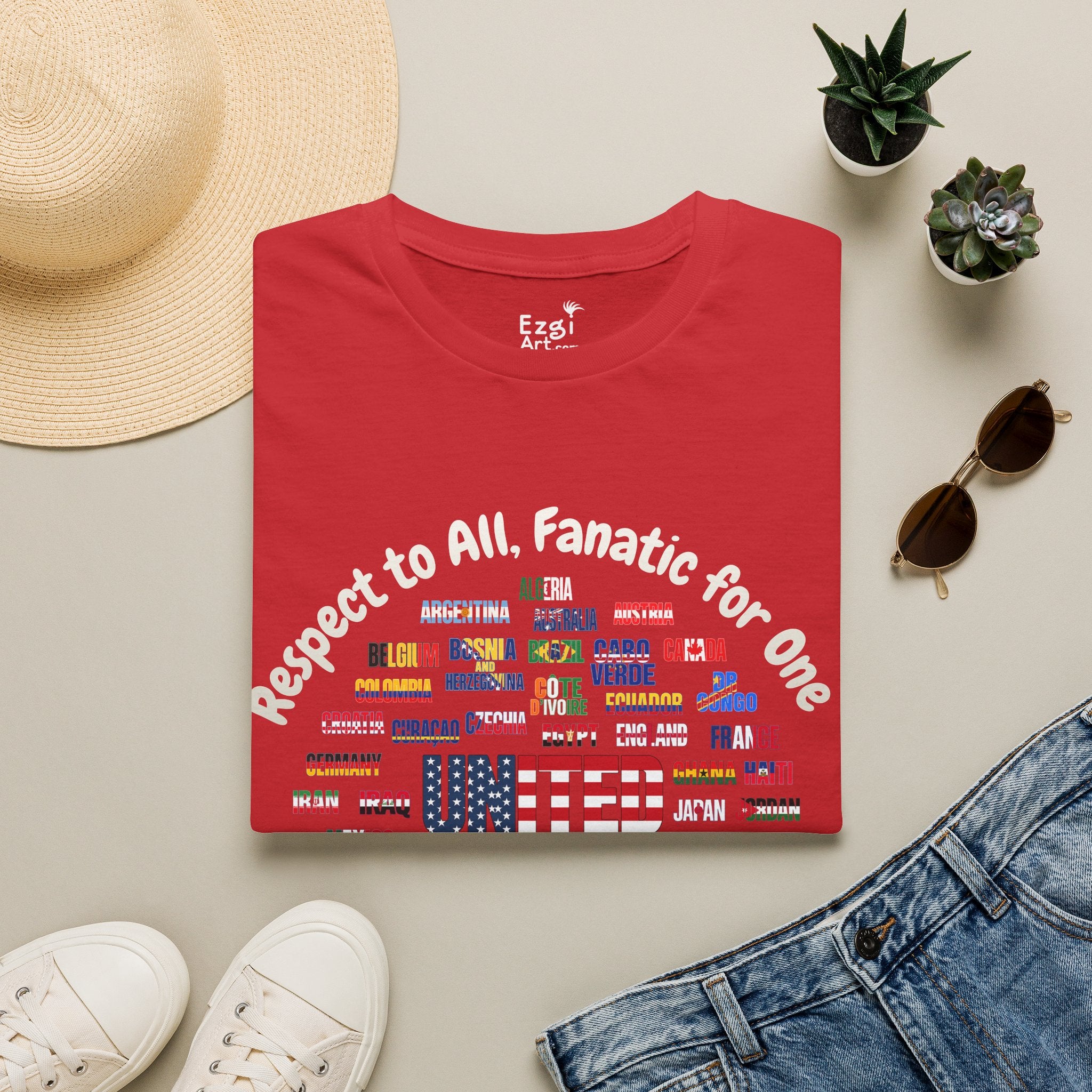 World Cup '26 | USA Fan | White Text | Lightweight