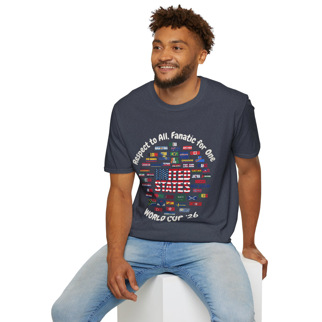 World Cup '26 | USA Fan | White Text | Lightweight