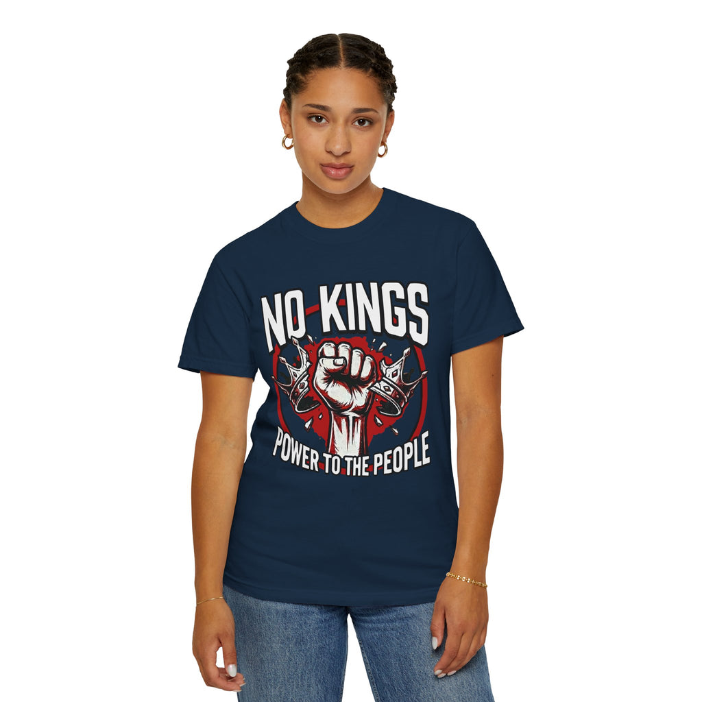 No Kings (Front & Back Printed) —  Protest Graphic Tee