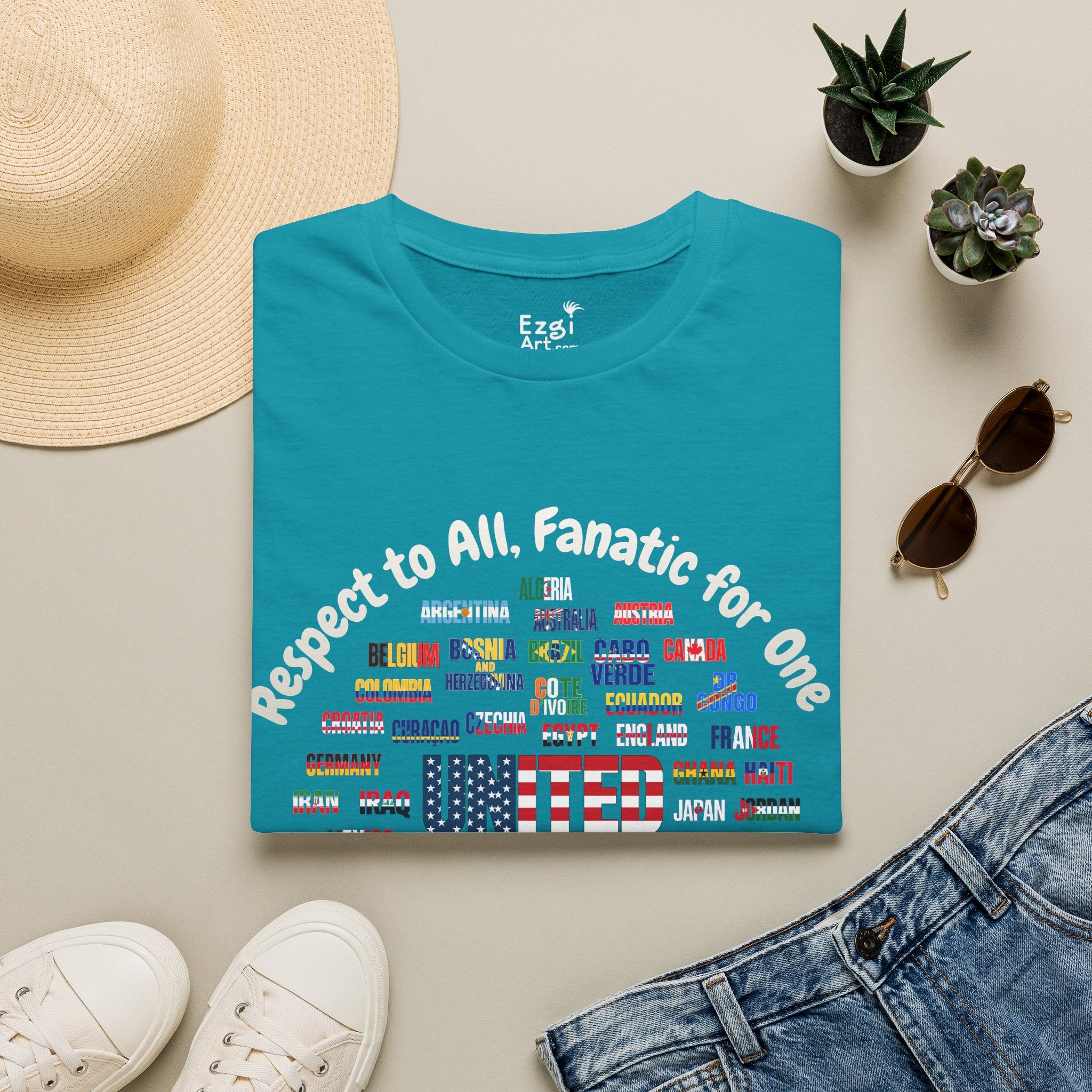 World Cup '26 | USA Fan | White Text | Lightweight