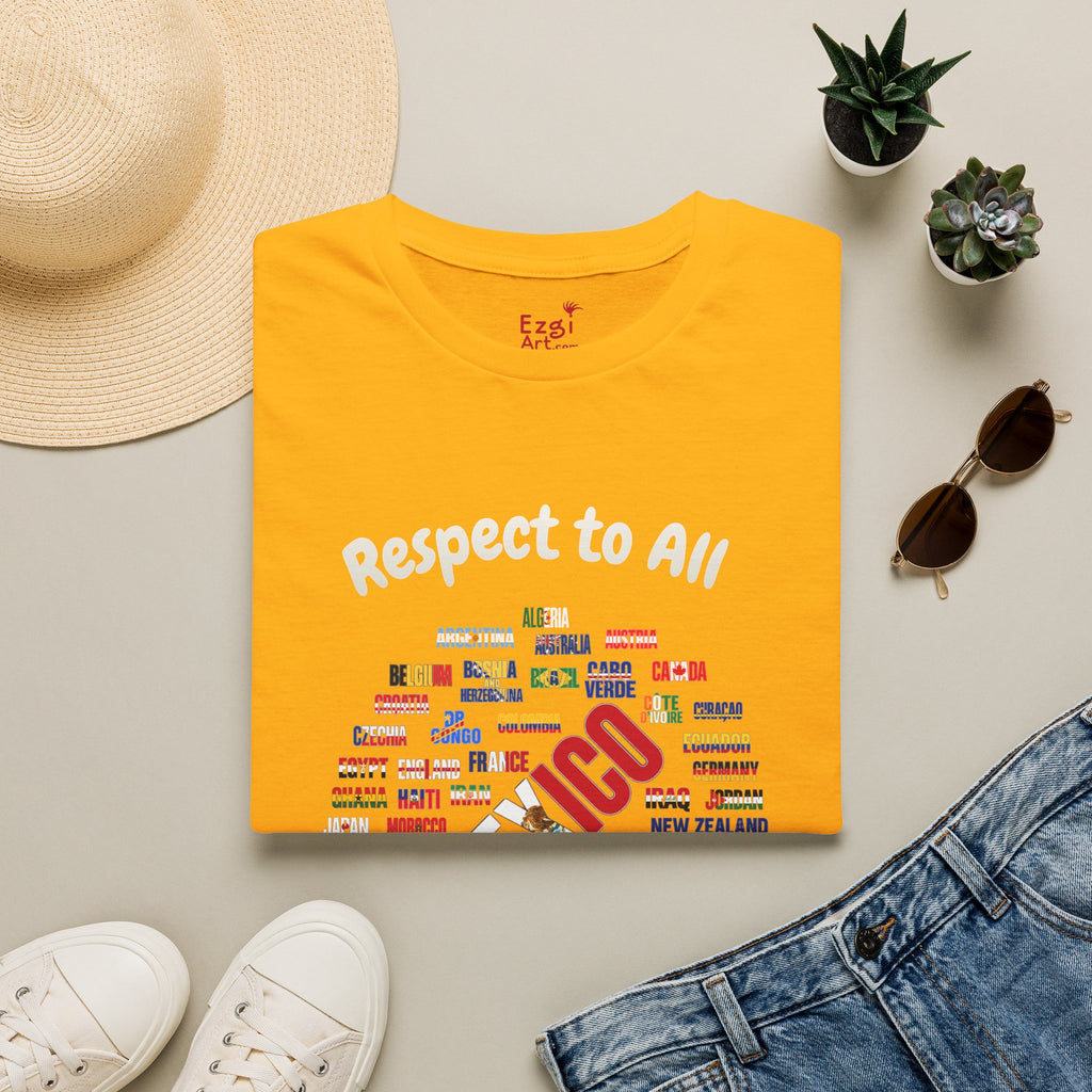 Mexico Fan Soccer Tee | White Text | Lightweight