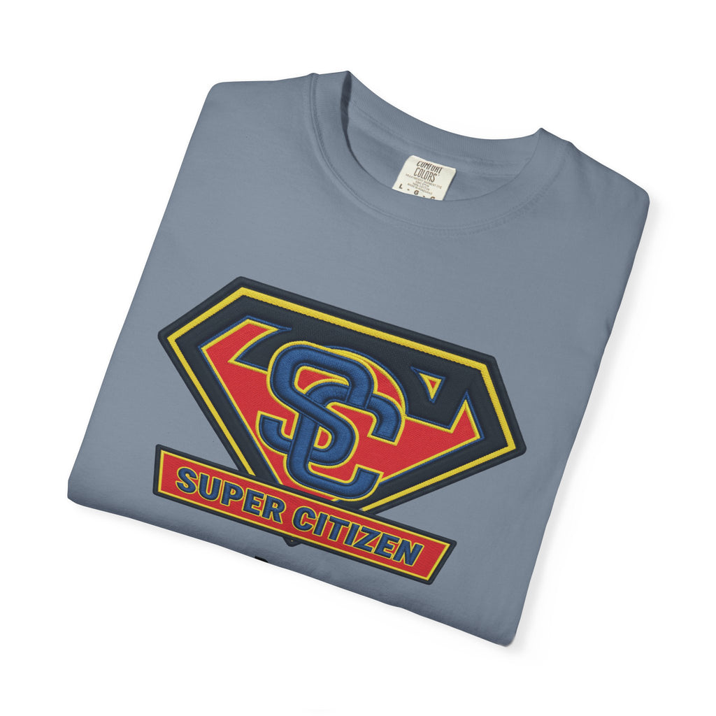 Super Citizen Graphic T-Shirt — "Pays so many taxes" (Black text) - A protest tee for everyday people. Regular citizens pay taxes at every step of life—income, purchases, property—while the burden...