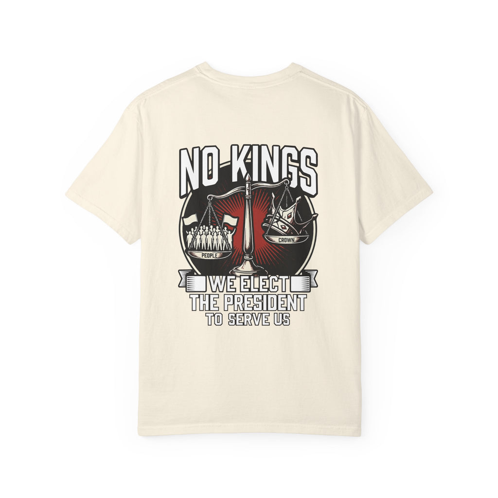 No Kings (Front & Back Printed) —  Protest Graphic Tee