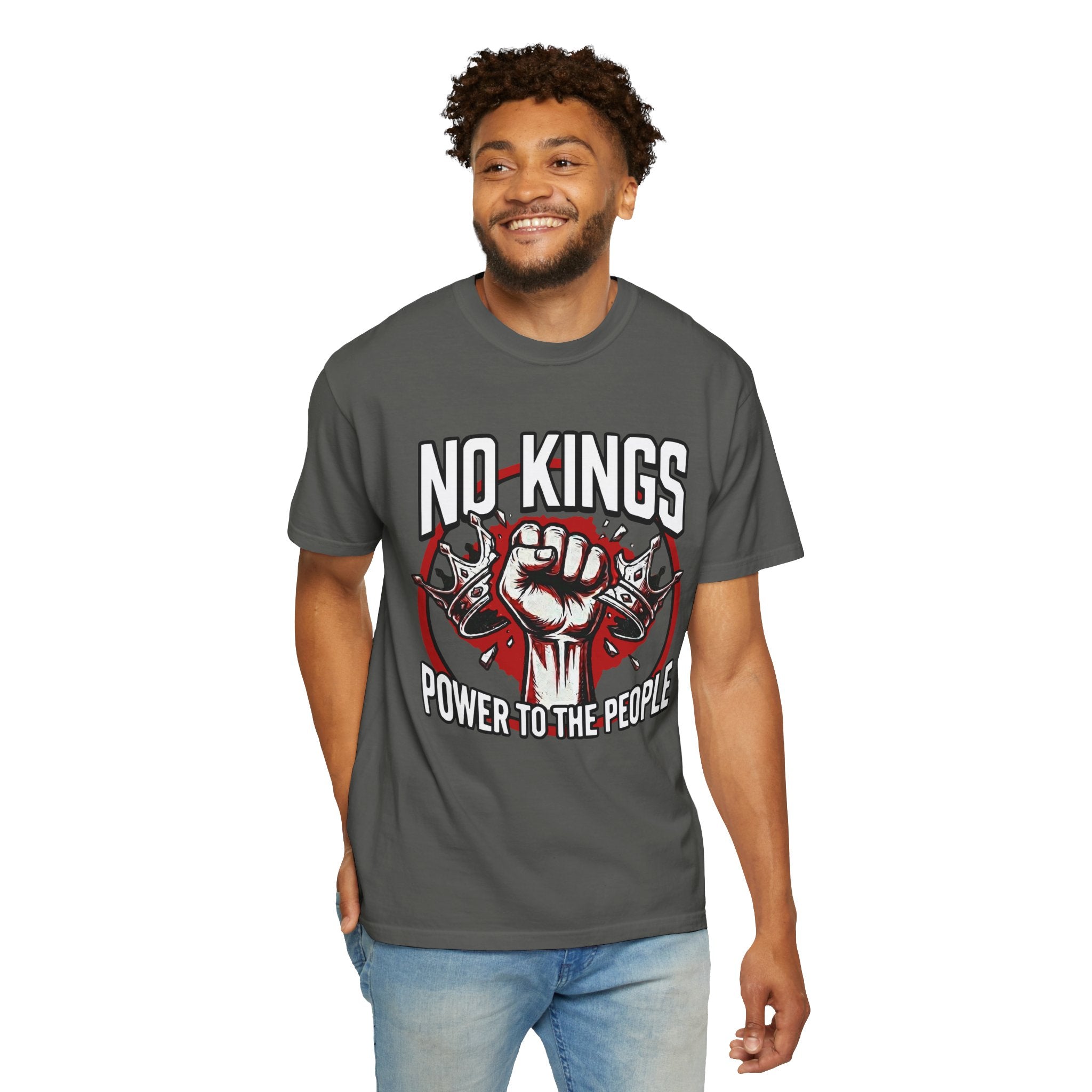 No Kings (Front & Back Printed) —  Protest Graphic Tee