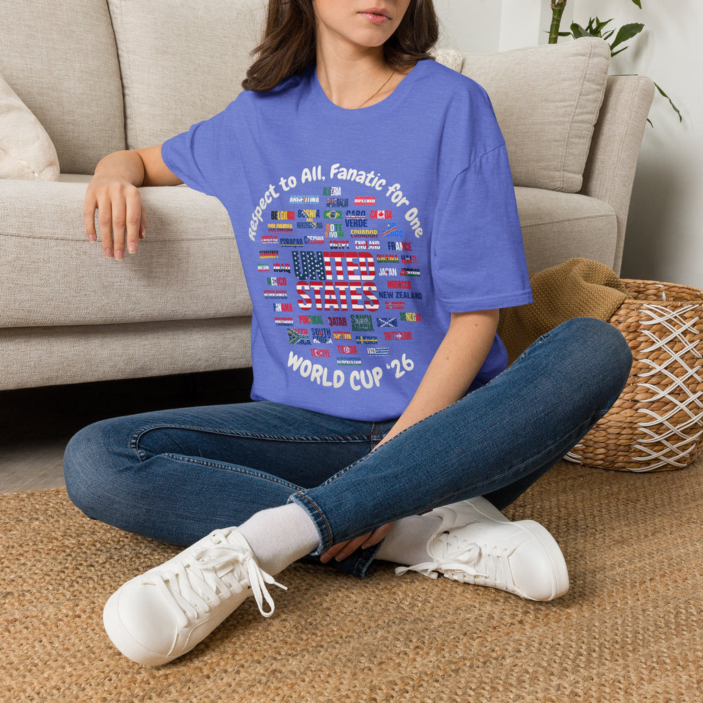 World Cup '26 | USA Fan | White Text | Lightweight