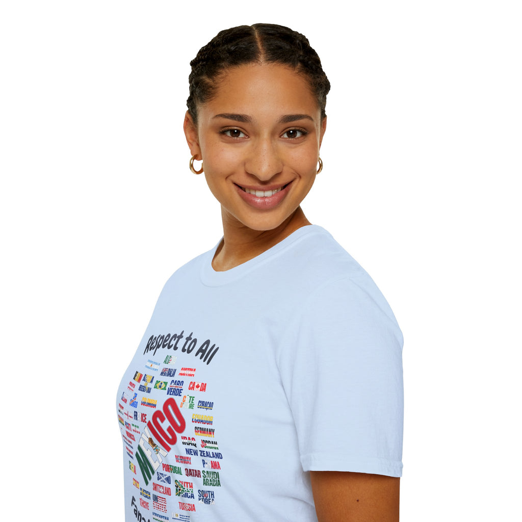 Mexico Fan Soccer Tee | Dark Text | Lightweight