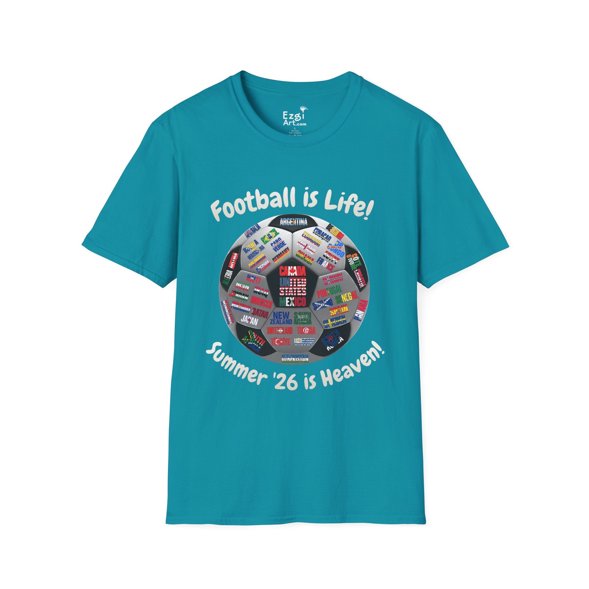 Summer '26 is Heaven | All Teams Ball Design | White Text | Lightweight