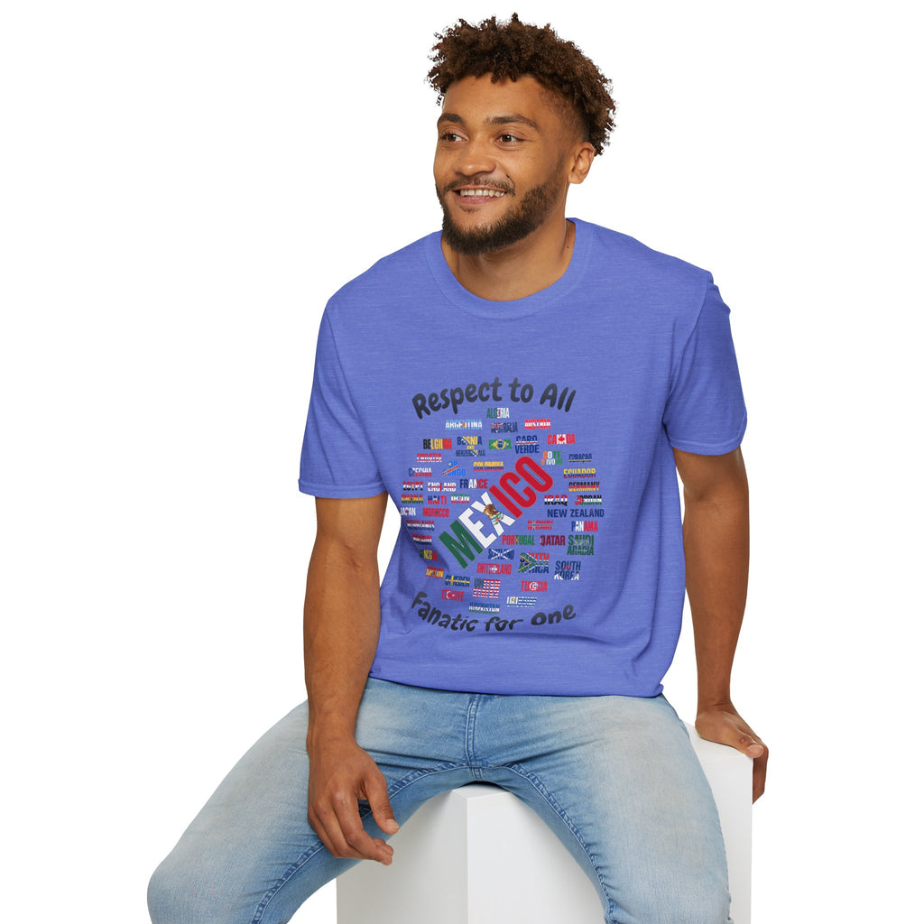 Mexico Fan Soccer Tee | Dark Text | Lightweight