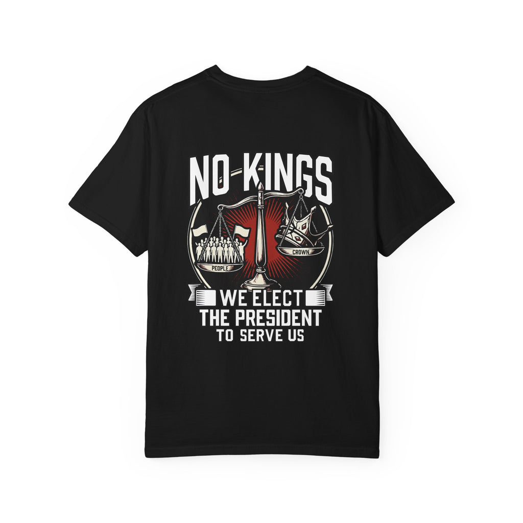 No Kings (Front & Back Printed) —  Protest Graphic Tee