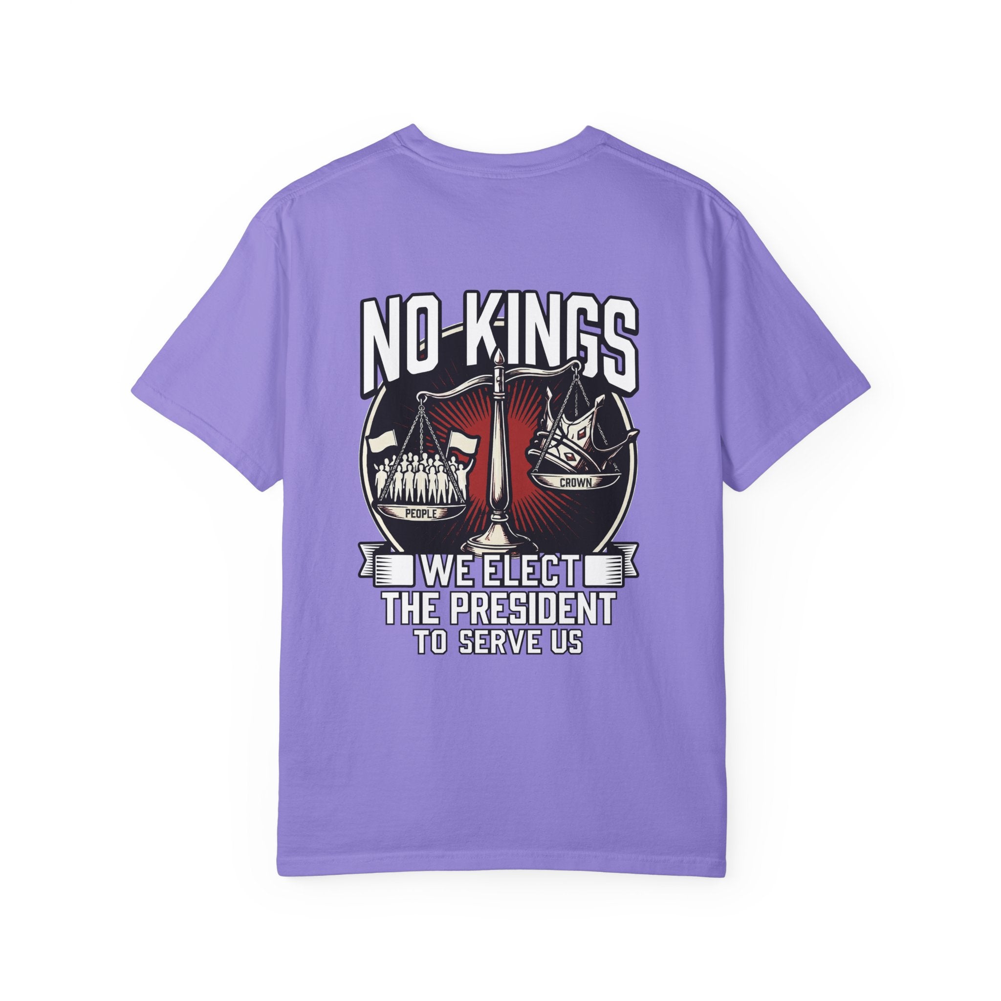 No Kings (Front & Back Printed) —  Protest Graphic Tee