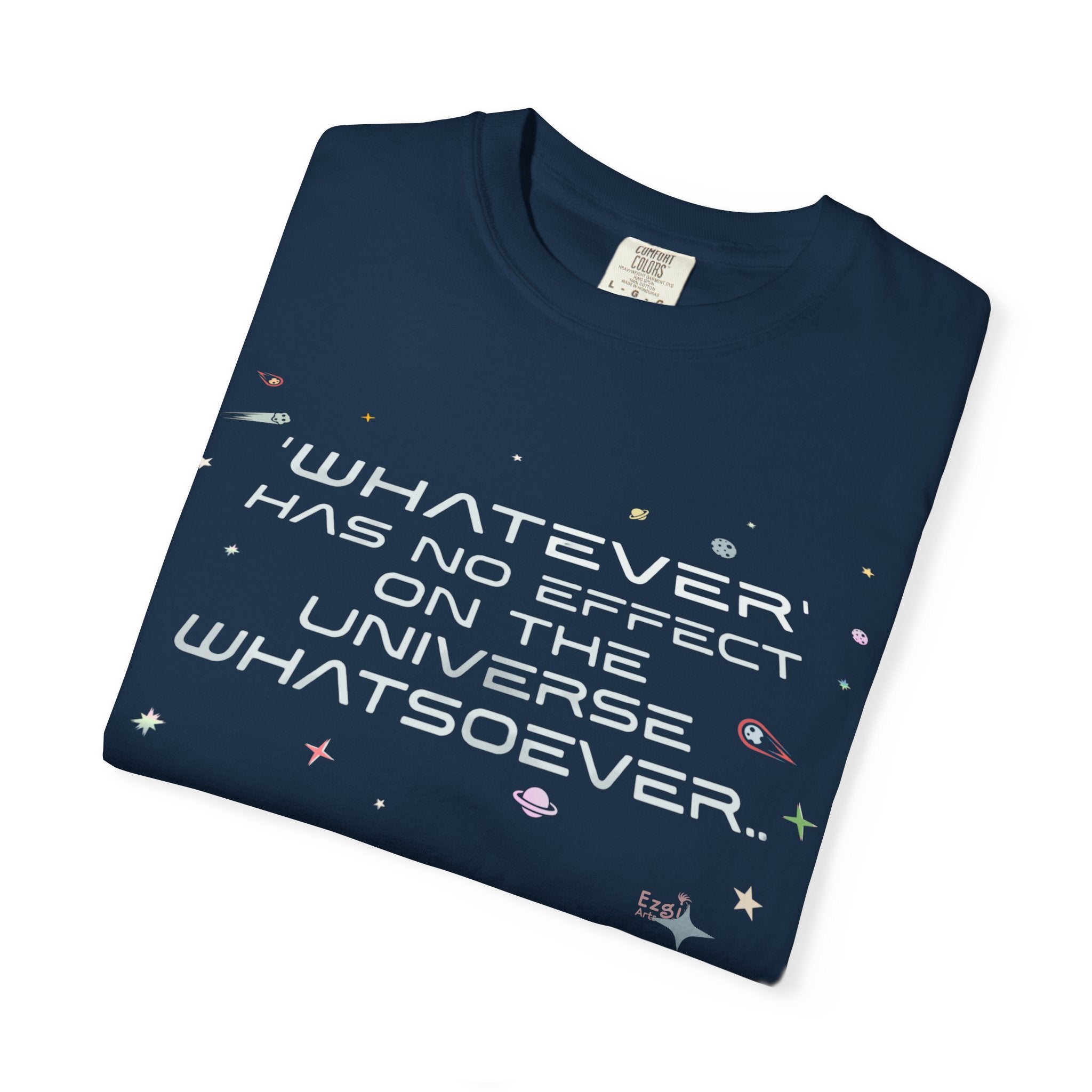 Whatever Universe T-Shirt — Pastel Space Graphic Tee